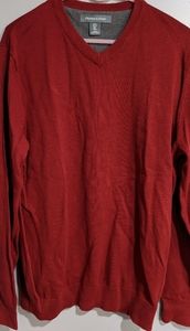 Grayson & dunn v neck cotton sweater